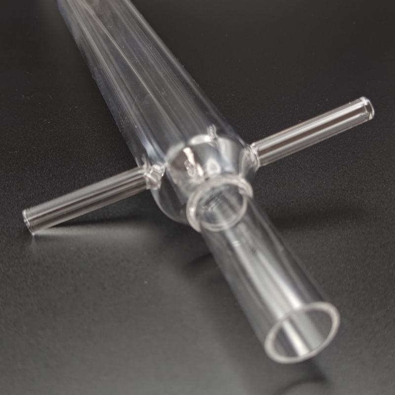 久瑞石英燃烧管 Q-C900 系列 - 特殊结构耐高温